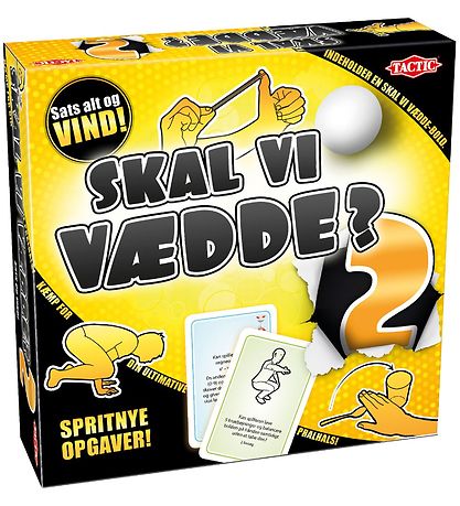 TACTIC Brætspil - Skal Vi Vædde? 2 TACTIC Brætspil - Skal Vi Vædde? 2