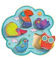 Djeco Puslespil - Træ - 5 Brikker - Toucanco Djeco Puslespil - Træ - 5 Brikker - Toucanco