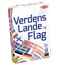 TACTIC Brætspil - Verdens Lande og Flag - Dansk TACTIC Brætspil - Verdens Lande og Flag - Dansk