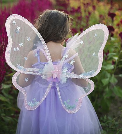 Great Pretenders Udklædning - Twinkling Star Wings - Glitter Pin