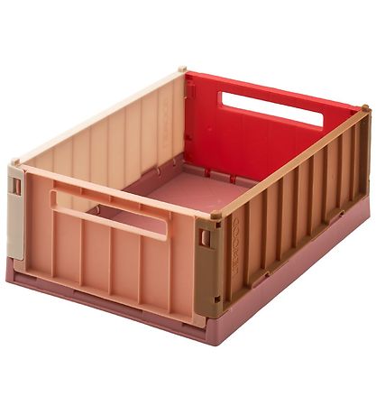 Liewood Foldekasse - 25x18x9,5 cm - Small - 2-Pak - Rapsberry Mu Liewood Foldekasse - 25x18x9,5 cm - Small - 2-Pak - Rapsberry Mu