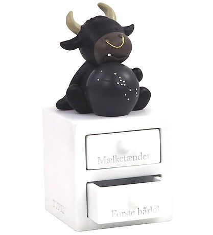 Kids by Friis Hårlok/Tandæske m. Stjernetegn - 6 cm - Tyren Kids by Friis Hårlok/Tandæske m. Stjernetegn - 6 cm - Tyren