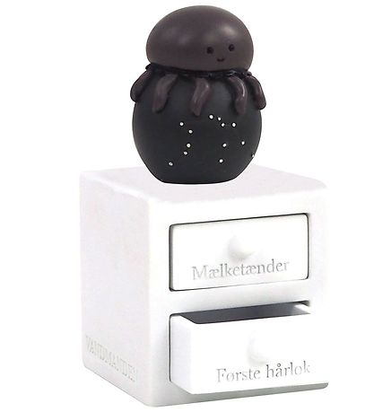 Kids by Friis Hårlok/Tandæske m. Stjernetegn - 6 cm - Vandmanden Kids by Friis Hårlok/Tandæske m. Stjernetegn - 6 cm - Vandmanden