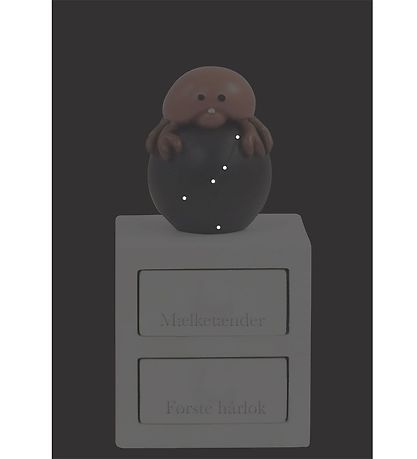 Kids by Friis Hårlok/Tandæske m. Stjernetegn - 6 cm - Krebsen Kids by Friis Hårlok/Tandæske m. Stjernetegn - 6 cm - Krebsen