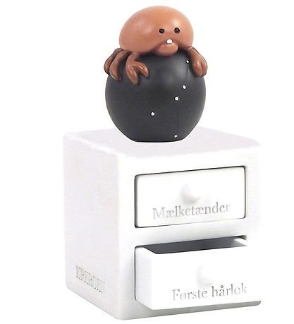 Kids by Friis Hårlok/Tandæske m. Stjernetegn - 6 cm - Krebsen Kids by Friis Hårlok/Tandæske m. Stjernetegn - 6 cm - Krebsen