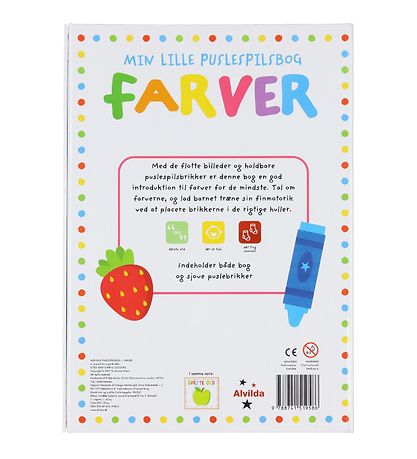 Karrusel Forlag Aktivitetsbog - Min Lille Puslespilsbog - Farver Karrusel Forlag Aktivitetsbog - Min Lille Puslespilsbog - Farver