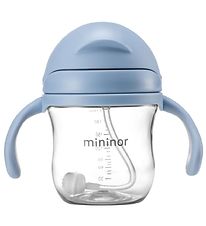 Mininor Kop m. Sugerør - Tritan - 220 ml - Blå Mininor Kop m. Sugerør - Tritan - 220 ml - Blå