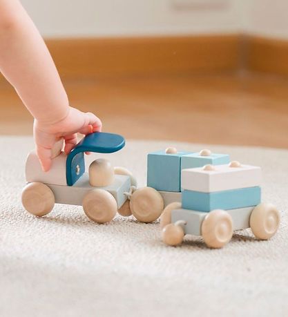 PlanToys Trælegetøj - Stable-Tog - Træ PlanToys Trælegetøj - Stable-Tog - Træ