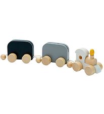 PlanToys Trælegetøj - Fødselsdagstog - Træ PlanToys Trælegetøj - Fødselsdagstog - Træ