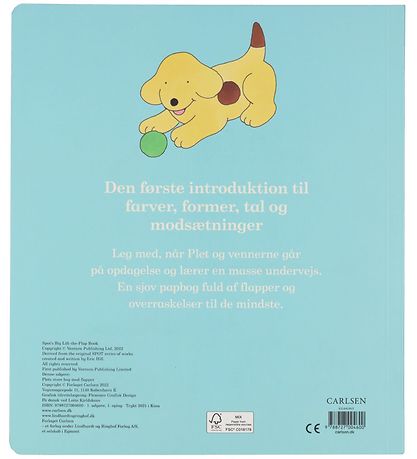 Forlaget Carlsen Bog - Plets bog med flapper, farver mv. - Dansk