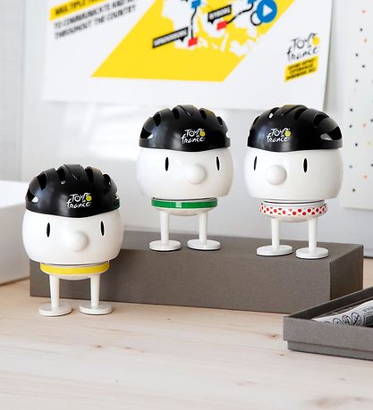 Hoptimist Medium Bumble - 10,5 cm - Tour De France - Hvid/Grøn