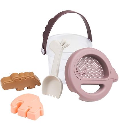 Done By Deer Beach Set - Bucket - 5 Parts - Deer Friends Powder