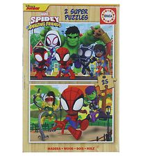 Educa Puslespil - Marvel Spidey - 2x25 Brikker Educa Puslespil - Marvel Spidey - 2x25 Brikker