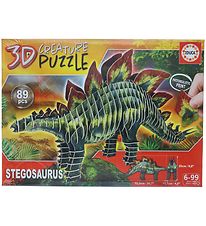 Educa 3D-Puslespil - Stegosaurus - 89 Brikker Educa 3D-Puslespil - Stegosaurus - 89 Brikker