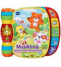 Vtech Bog m. Lyd - Dansk - Musikbog Med Børnesange