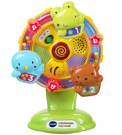 Vtech Aktivitetslegetøj - Dansk - Aktivitetshjul Med Musik