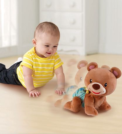 Vtech Bamse - Dansk - 27x25 cm - Kravlebamse