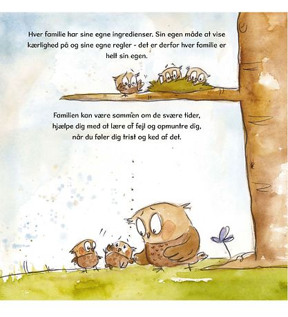 Livre A Big Hug Book - Une famille est comme un gâteau - Danois Livre A Big Hug Book - Une famille est comme un gâteau - Danois