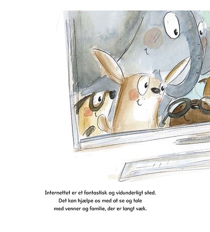 A Big Hug Book Bog - Internettet Er Ligesom En Vandpyt - Dansk A Big Hug Book Bog - Internettet Er Ligesom En Vandpyt - Dansk