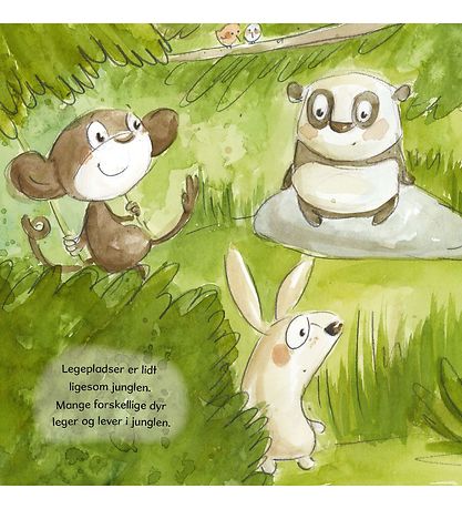 A Big Hug Book Bog - Legepladsen Er Ligesom En Jungle - Dansk A Big Hug Book Bog - Legepladsen Er Ligesom En Jungle - Dansk