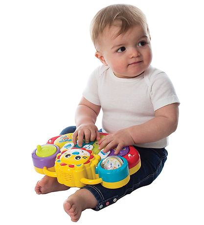 Playgro Pianomåtte - Lion Activity Kick Toy Piano