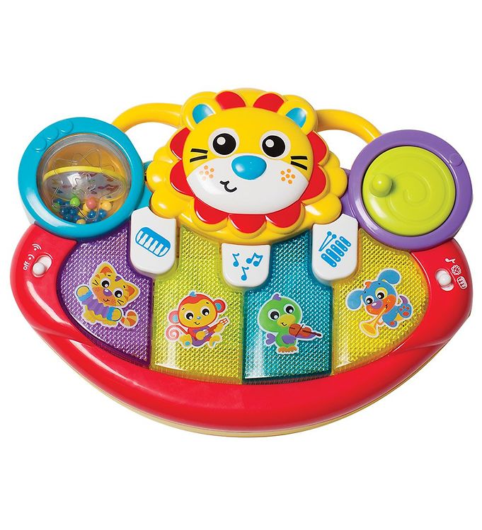 Playgro Pianomåtte - Lion Activity Kick Toy Piano