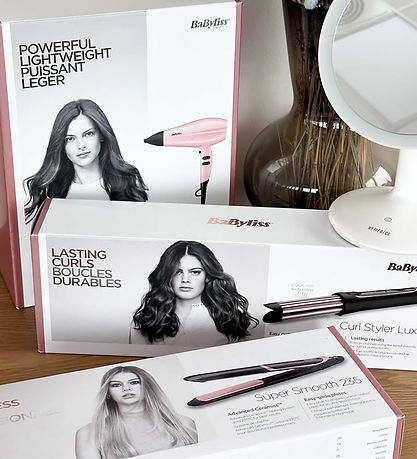 BaByliss Glattejern - Super Smooth 235 - Sort/Rosa