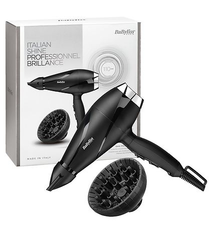 BaByliss Hårtørrer - Shine Pro - 2200W m. Diffuser BaByliss Hårtørrer - Shine Pro - 2200W m. Diffuser