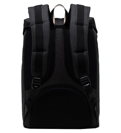 Herschel Rygsæk - Little America Mid-Volume - Black Crosshatch