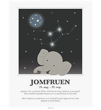 Kids by Friis Plakat - Stjernetegn - Jomfruen Kids by Friis Plakat - Stjernetegn - Jomfruen