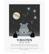 Kids by Friis Plakat - Stjernetegn - Vægten Kids by Friis Plakat - Stjernetegn - Vægten