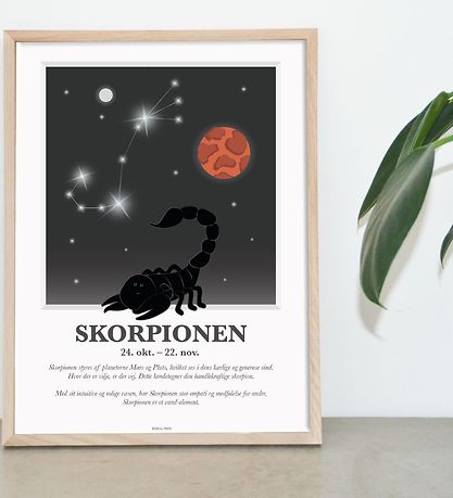 Kids by Friis Poster - Zodiac Signs - Scorpio
