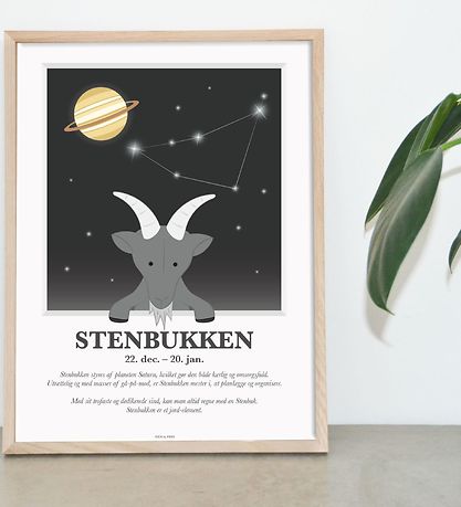 Kids by Friis Poster - Zodiac - Capricorn