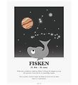 Kids by Friis Plakat - Stjernetegn - Fisken Kids by Friis Plakat - Stjernetegn - Fisken