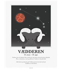 Kids by Friis Plakat - Stjernetegn - Vædderen