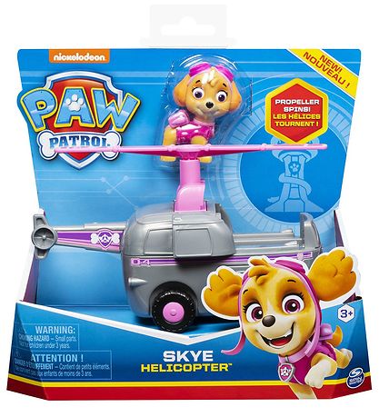 Paw Patrol Legetøjsbil - Basic - Skye Helicopter Paw Patrol Legetøjsbil - Basic - Skye Helicopter