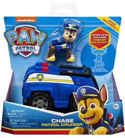 Paw Patrol Legetøjsbil - Basic - Chase Patrol Cruiser