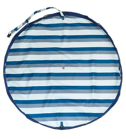 Play&Go Legetæppe - Ø140 - Green Stripes Play&Go Legetæppe - Ø140 - Green Stripes