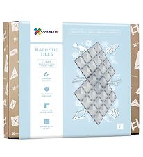 Connetix Magnetplader - 2 Dele - Clear Connetix Magnetplader - 2 Dele - Clear