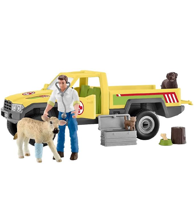 Schleich Farm World - Dyrlægebesøg På Gården 42503