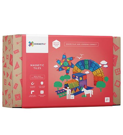 Connetix Magnetsæt - 212 dele - Mega Pack Connetix Magnetsæt - 212 dele - Mega Pack
