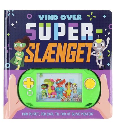 Karrusel Forlag Bog m. Vandspil - Vind Over Superslænget - Dansk