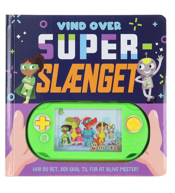 Karrusel Forlag Bog m. Vandspil - Vind Over Superslænget - Dansk