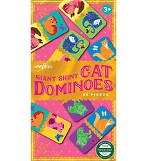Eeboo Dominospil - 28 Brikker - Katte Eeboo Dominospil - 28 Brikker - Katte