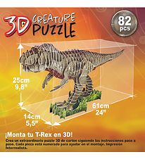 Educa 3D-Puslespil - T-Rex - 82 Brikker Educa 3D-Puslespil - T-Rex - 82 Brikker
