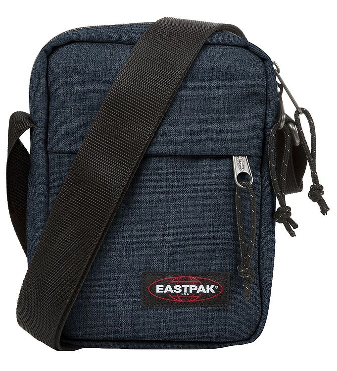 Eastpak EK04526W, Unisex, Skuldertaske, Lynlås, Baglomme, Frontlomme, Lynlåslomme, Blå