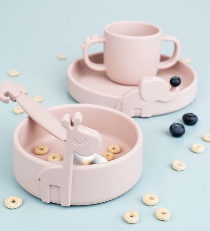 Done By Deer Skål - Silikone - Raffi - Powder Done By Deer Skål - Silikone - Raffi - Powder