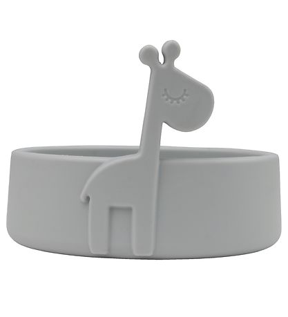 Done By Deer Skål - Silikone - Raffi - Grå