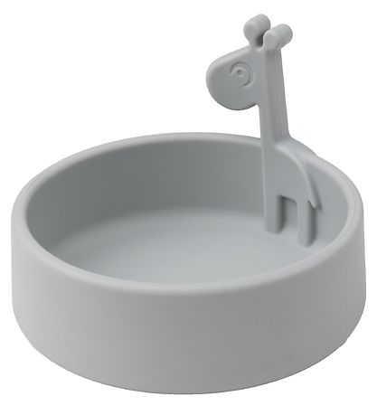 Done By Deer Skål - Silikone - Raffi - Grå