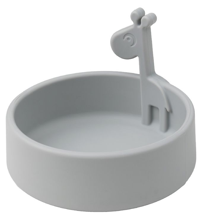 Done By Deer Skål - Silikone - Raffi - Grå